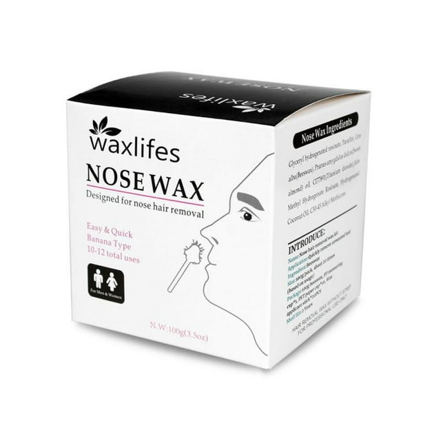 Men's Nose Hair Removal Wax Beads Kit Nasal Ear Hairs Painless