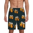 thumbnail image 1 of Fotbe Beer Pantalones Cortos de Pijama para Hombre, Ropa de Dormir, Pantalones de Pijama Cortos para Hombre-XX-Large, 1 of 6