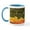 White/Blue Inside, variant on CafePress - Brook Trout Fly Fishing Mug - 11 oz Ceramic Mug - Novelty Coffee Tea Cup