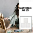 thumbnail image 1 of OUNONA 4Pcs Professional Canvas Panel Board White Cloth and Wood Material for Painting Scenes, 1 of 8