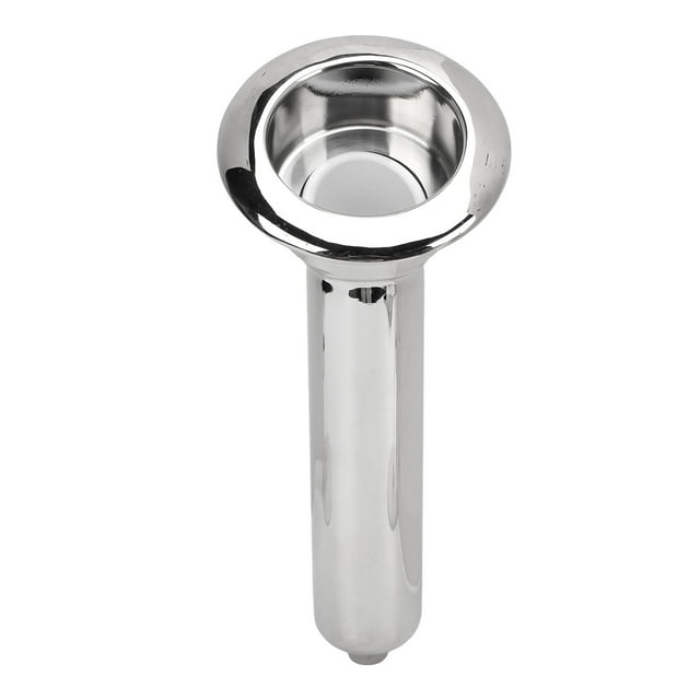 Portavasos Para Caña Pescar Para Barcos 280 Mm, Soporte Universal Para Caña Pescar Para Barcos Acero Inoxidable , Soporte Para Bebidas Con Tubo Para Yates, Barcos, Marinos