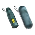 thumbnail image 1 of Paraguas portátil impermeable plegable parasol de viaje Protector solar de bolsillo Inteprter Verde, 1 of 6