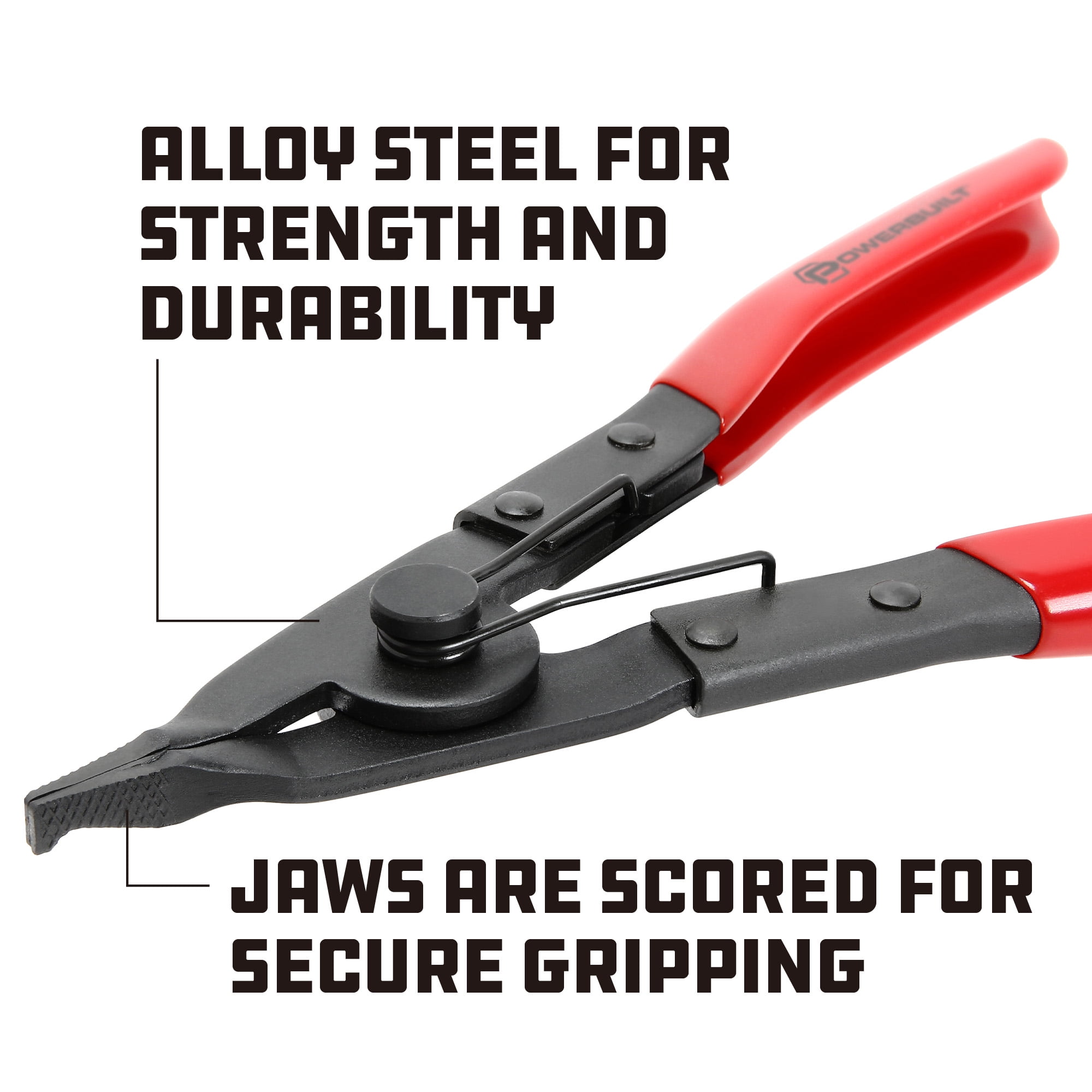 Powerbuilt Internal Snap Ring Pliers - 648633