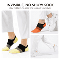 thumbnail image 5 of COOPLUS 30 Pairs No Show Socks for Women Low Cut Invisible Liner Athletic Socks for Running, 5 of 9