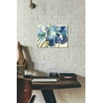 thumbnail image 3 of Epic Graffiti 'Le Pavots Bleu' by Shirley Novak, Canvas Wall Art, 16"x12", 3 of 3