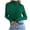 Green, variant on Ashirexll Sweaters for Women Trendy, Pullover Sweaters for Women, Women's Fashion Casual High Neck Long Sleeve Sweater Solid Color Knit Round Neck Pullover