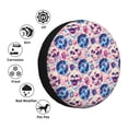 thumbnail image 5 of Rv Spare Tire Cover 14 inch - blue record rock Skull Tire Covers for Trailers, Adjustable Camper Spare Tire Cover, 5 of 7