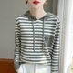 thumbnail image 2 of American Hooded Sweatshirt Women's Loose Base 2024 Spring And Autumn New Item Hooded Sweater Casual Jacket Knitted Sweater Top, 2 of 5