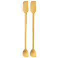 thumbnail image 2 of Queroig Double-Ended Silicone Spatula Thin Jar Scraper Small Makeup Scrapers Mini Food-Grade Scraper & Spreader for Jams Baking Cooking, 2 of 7