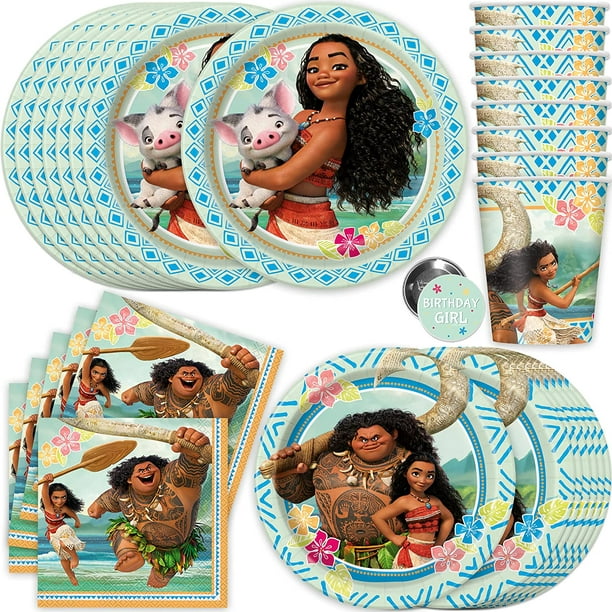 Moana Party Supplies, Moana Birthday Party Supplies Featuring