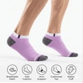 thumbnail image 2 of COOPLUS 10 Pairs Mens Ankle Socks Men 10 Pack Low Cut Comfort Cushion Casual Socks, 2 of 4