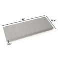 thumbnail image 7 of Virtu Upholstered Queen Headboard No Tools Required Peel and Stick Bed Headboard Only, Silver, 7 of 7