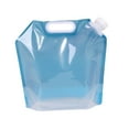 thumbnail image 4 of LOVIVER Collapsible Water Storage Bag Container 5L Outdoor Drinking Tool Wide Bottle Lip Light Blue, 4 of 8