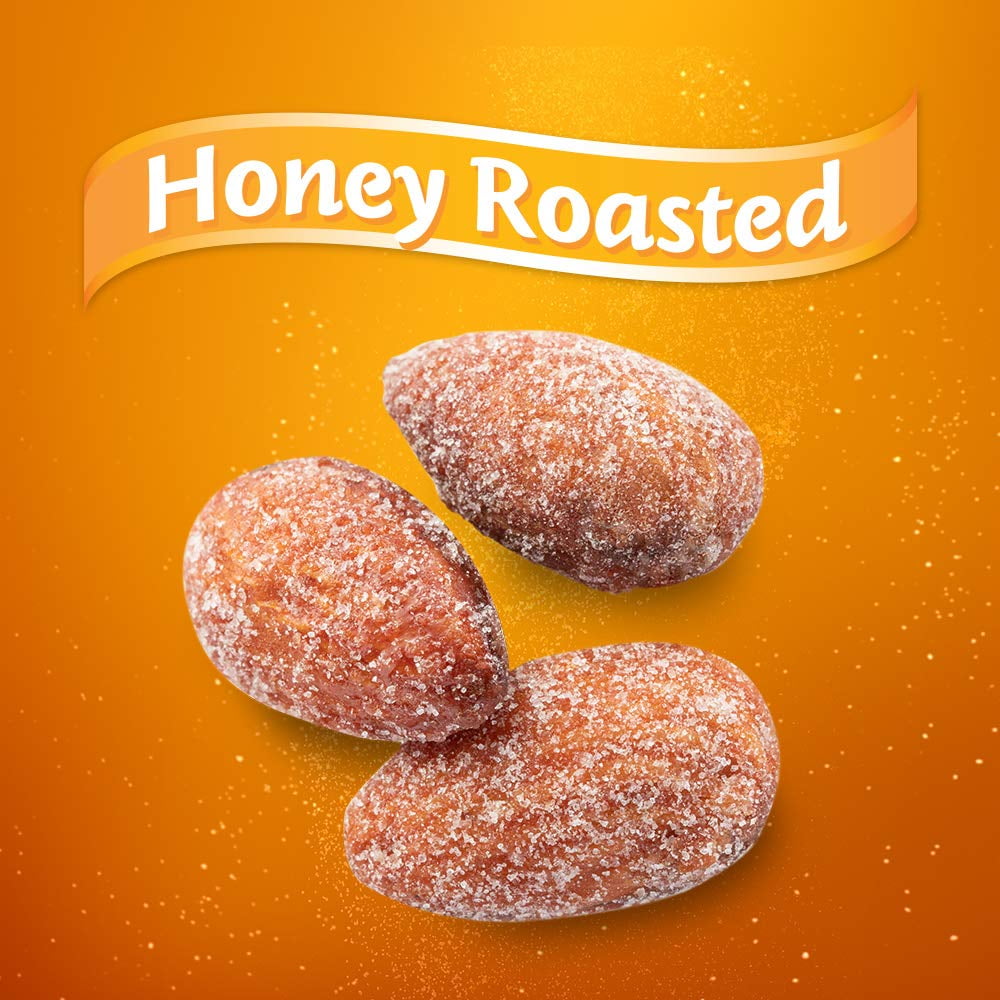 Blue Diamond Almonds Honey Roasted Snack (Pack of 3)