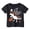 Black, variant on Gyujnb Unisex SpookySaurus Print Crew Neck Short Sleeve T Shirt Casual Play and Daily Wear (Girls and Boys),8-9 Years