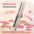 thumbnail image 6 of Upgraded Hair Air Straightener, Airflow 2 in 1 Straightener and Curler Travel Airstraight, 5 Temps Ionic Care Flat Iron Hair Straightener, 100-240V, No Heat ,, 6 of 6