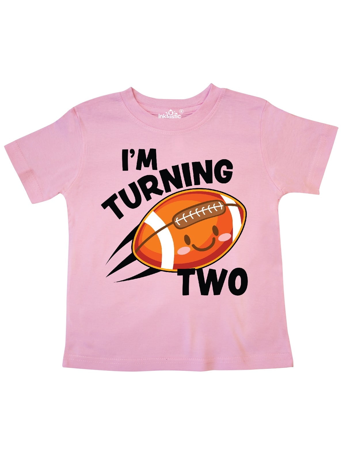 INKtastic Inktastic Birthday I'm Turning Two with Football Toddler