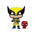 thumbnail image 3 of Funko Pop! & Buddy Marvel: Deadpool - Wolverine avec Babypool Bobblehead En Vinyle, 3 of 3