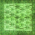 thumbnail image 1 of Ahgly Company Indoor Square Animal Green Traditional Area Rugs, 8' Square, 1 of 1