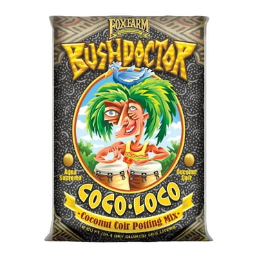 FoxFarm Coco Loco Coconut Coir Potting Mix Soil, 2 cu ft