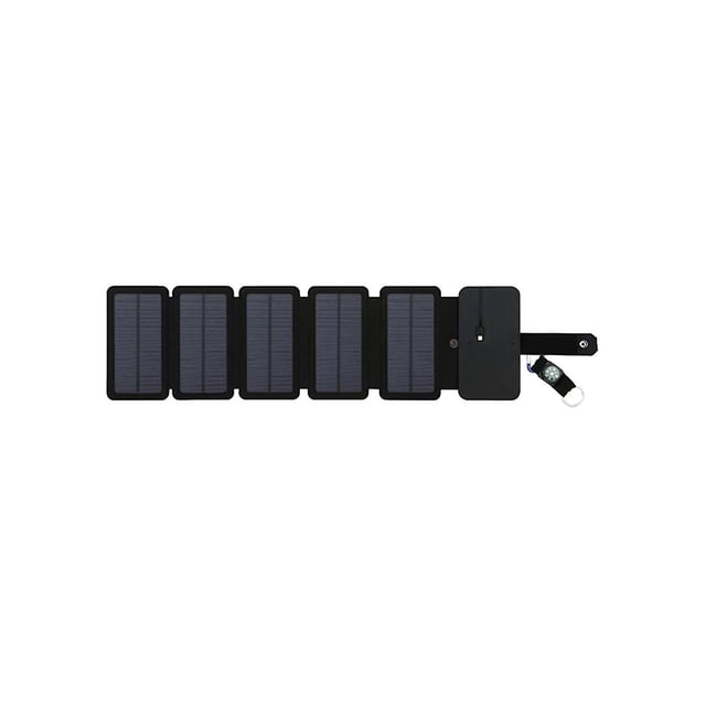 Cargador de panel solar plegable PENGJJMXG 5 V 2,1 A USB mochila de campamento