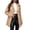Khaki, variant on Women Stylish Wool Blend Coats Elegant Lapel Design Button Closure Winter Outerwear Sophisticated Casual Jacket Fashion Apparel (Khaki S)