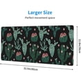 thumbnail image 3 of Cactus Large Mouse Pad Extended Desk Pads Rubber Non-Slip Computer Game Mouse Mat with Stitched Edges Waterproof 31.5x11.8inches, 3 of 5