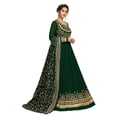 thumbnail image 6 of Trendmalls Women's Georgette Fabric Embroidery with Stone Work Ready To Wear Anarkali Suit Set, 6 of 8