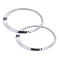 thumbnail image 3 of Headlight Trim Rings, Left Right ABS PP Headlight Bezel Cover for MINI Clubman F54 2014 2019, with OEM 51137351371 51137351372, Direct Replacement for Cracked Weathered Trim, 3 of 7