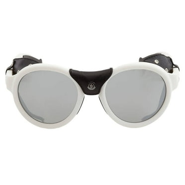 Moncler Grey Round Unisex Sunglasses ML0046 21C 52