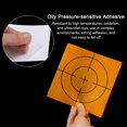 thumbnail image 4 of Uxcell 3pcs Survey Reflector Sheet 150x150mm Self-Adhesive Survey Target Mark Yellow, 4 of 6