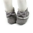 thumbnail image 2 of 0-18M Baby Girl Winter Warm Boots Newborn Soft Bow Crib Shoes Baby Dress Shoes Prewalkers, 2 of 7