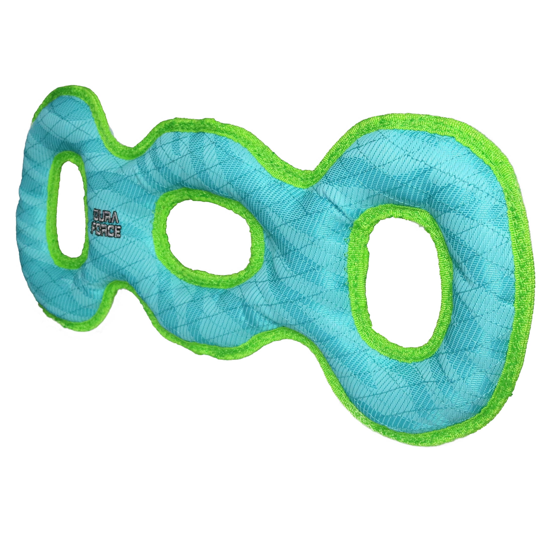 DuraForce 3 Way Tug O War Durable Woven Fiber Squeaky Dog Toy