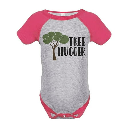 

Custom Party Shop Girl s Tree Hugger Outdoors Raglan Onepiece