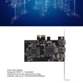 thumbnail image 4 of PCIE Firewire Riser Card, PCIE 1X To 1394 Card Dual Chip Design Plug and Play Multiple Ports 800Mbps  for 1394A 6 Pin Ports, 4 of 7