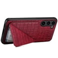 thumbnail image 6 of for Samsung Galaxy A23/A23 5G Leather Phone Case Back Cover, Classic Croc-printed Check Crocodile Pattern Magnetic Foldable Hidden ID Credit Card Holder Slot, Kickstand Support, 6 of 8
