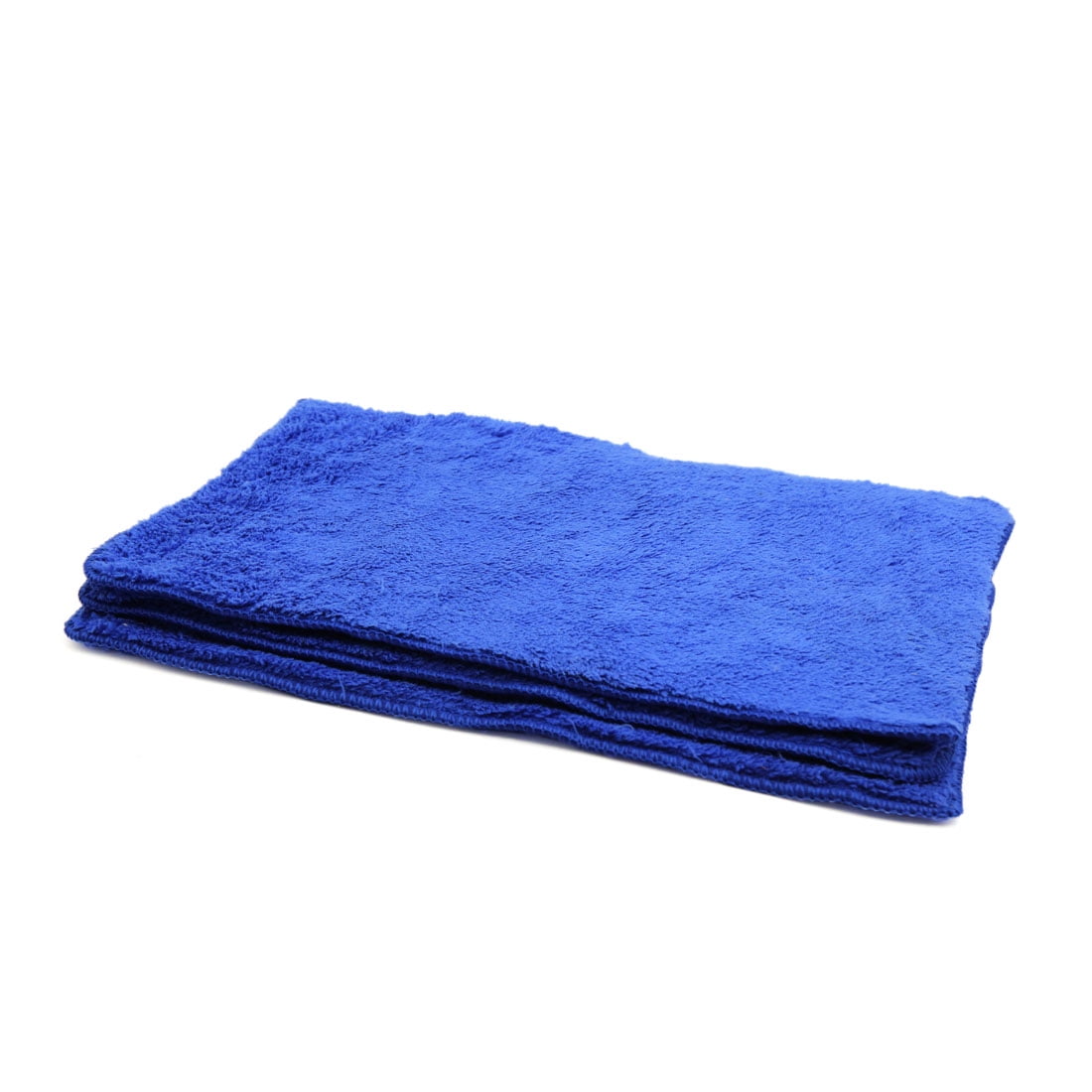 Auto Washing Towels 3pcs Blue Multipurpose Car Vehicle Cleaning Washing Cloth Towel 30cm x 20cm