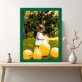 thumbnail image 6 of Green Picture Frame Modern Flat Custom Framing Popular Sizes, 6 of 6