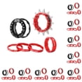 thumbnail image 1 of Sonducket Bike Single Speed Flywheel Aluminum Kit Alloy Conversion rojo 13T 10piezas, 1 of 3