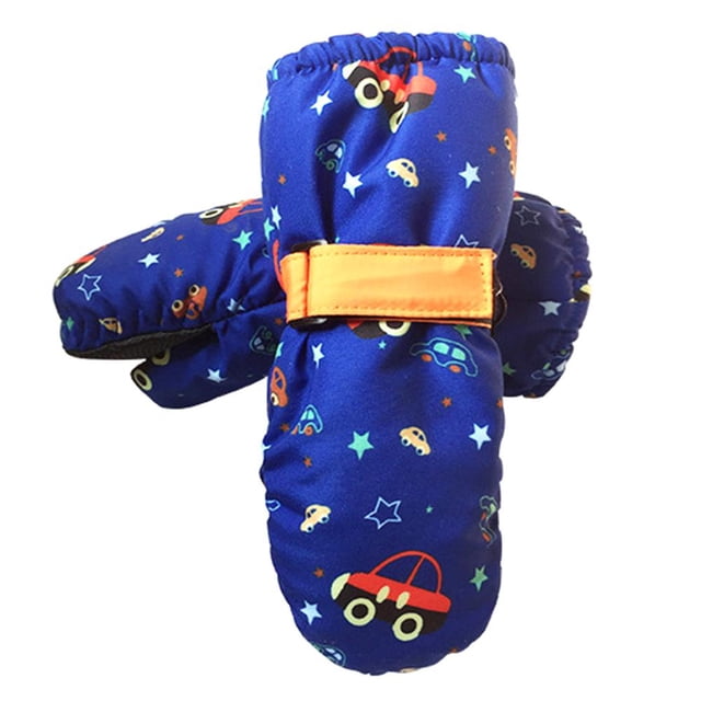 Para Niños, Guantes Antideslizantes Impermeables Con Forro Polar, Guantes De Esquí Cálidos Para Invierno, Regalos Para Niños Y Niñas De 2 A 4 Años Moyic HA046728-03