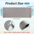 thumbnail image 3 of Repuesto de tela para silla de playa plegable de 115 x 43 cm, para exteriores, reclinable, 3 of 7