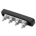 thumbnail image 1 of Power Distribution Block Bus Bar, DC 48V Low Resistance Power Distribution Junction Block 3/16in Corrosion   for Automobile, 1 of 7
