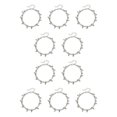 thumbnail image 3 of Guardurnaity Bracelets Stylish Aesthetic Jewelry Silver Valentines Simple Water Drop Women's Anklets Gifts Style Decorations Day Alloy Type1 NO1, 3 of 6