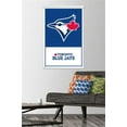 thumbnail image 2 of MLB Toronto Blue Jays - Logo 22 Wall Poster with Magnetic Frame, 22.375" x 34", 2 of 5