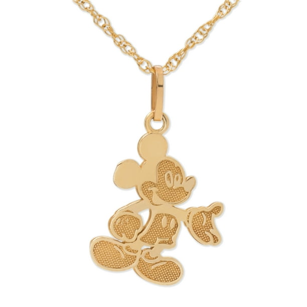 Shop for necklaces boys' jewelry & watches in kids' jewelry & watches at walmart and save. disney 10kt yellow gold full body mickey mouse pendant necklace with gold filled chain