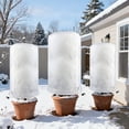thumbnail image 4 of Hearth & Gear Cover With Zipper Drawstring For Outdoor And Shrubs In Winter Conditions Stretchy Couch Cover Winter Table Cover Sofa Arm Covers for Couch Large Sofa Cover Couch Seat Cover for Dogs, 4 of 6