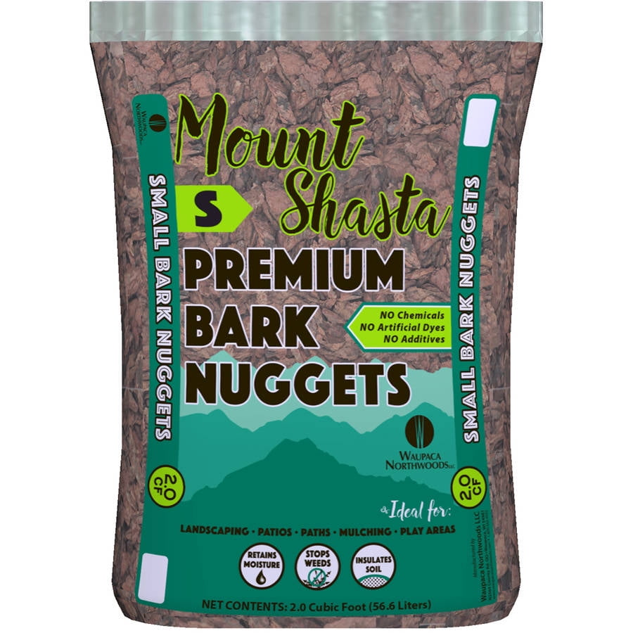 NuLife WMS03211 Small Mount Shasta Premium Western Bark Nuggets