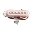 thumbnail image 2 of Pastilla de guitarra de bobina simple, pieza de metal para guitarra eléctrica, reemplaza la pastilla del puente del mástil. Cuello, 2 of 9