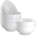 thumbnail image 1 of Juego de 6 tazones de sopa KoOk Ceramic, 600 ml, para cocina, color blanco, 1 of 5