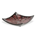 thumbnail image 2 of Simply Chic Hand Carved Square Dark Brown Wood 7inch Platter, 2 of 3